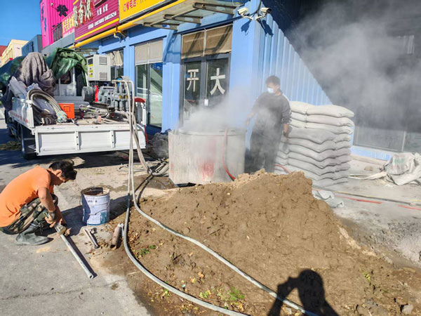 东源顶管注浆加固